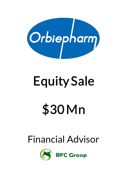 Orbiepharm股权出售